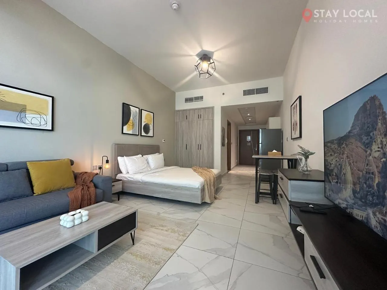 아파트 Uptown Getaway Charming Studio With Canal Burj & View 두바이 아랍에미리트